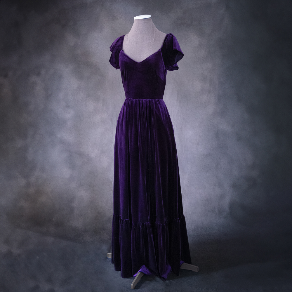 Costume robe velour - taille S-M