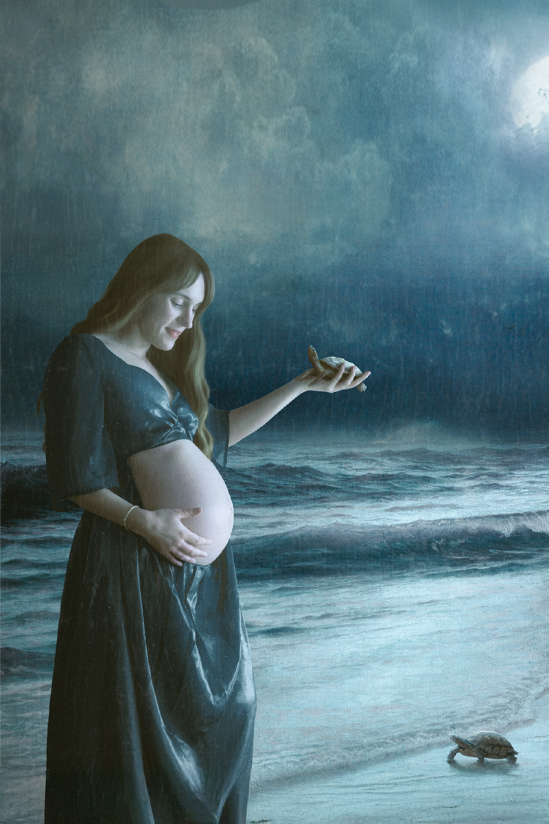 Grossesse au clair de lune