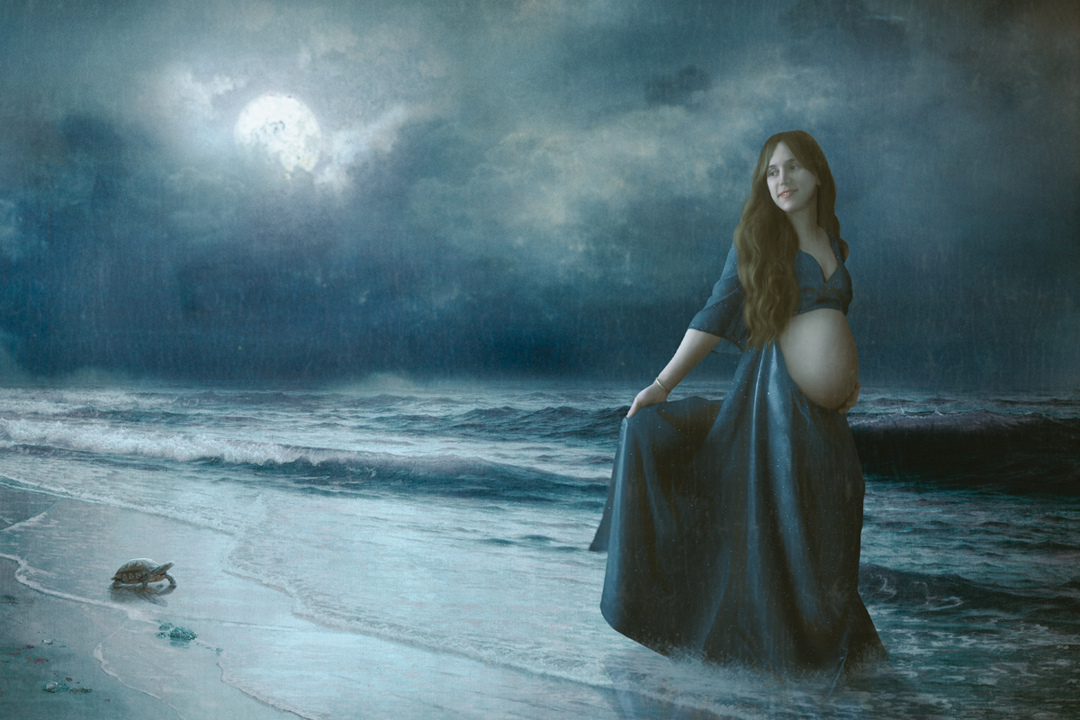 Grossesse au clair de lune